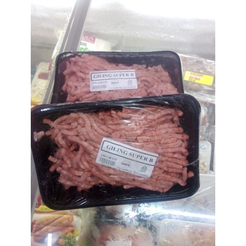 

daging sapi giling super B/beef/250gram