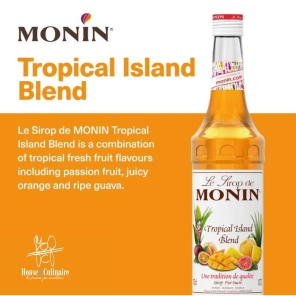 

Monin Tropical Island Blend 700 ml Syrup Sirup