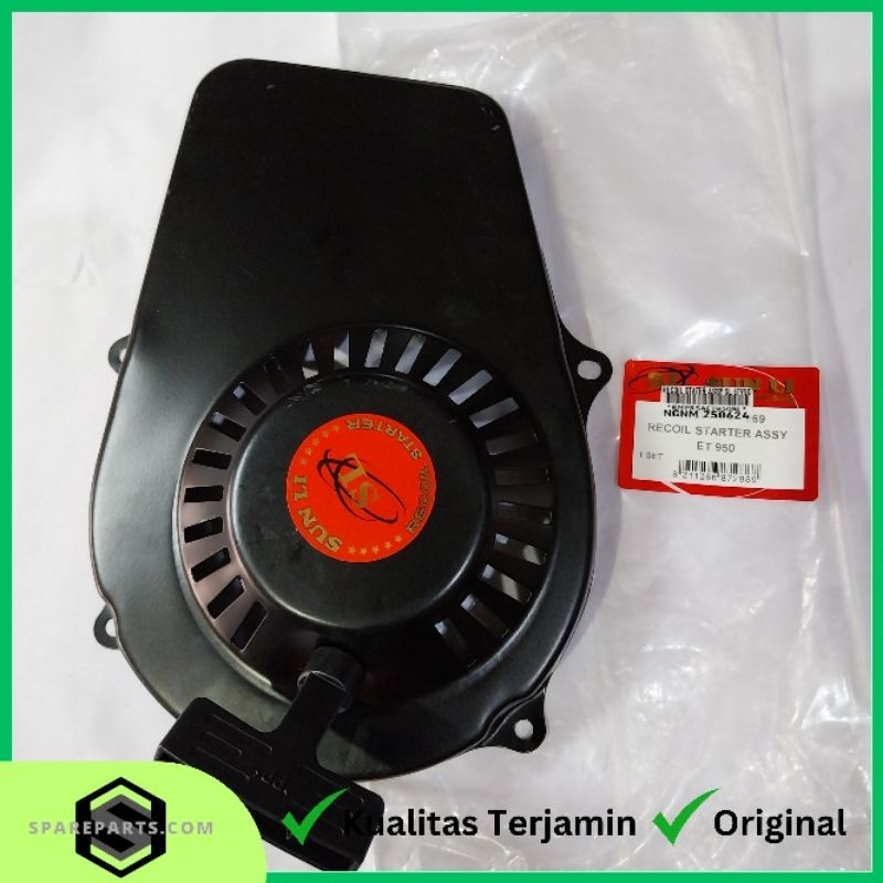 Recoil Starter Selahan Tarikan Recoil Starter Engkol Genset 2 Tak ET950 1000 Watt