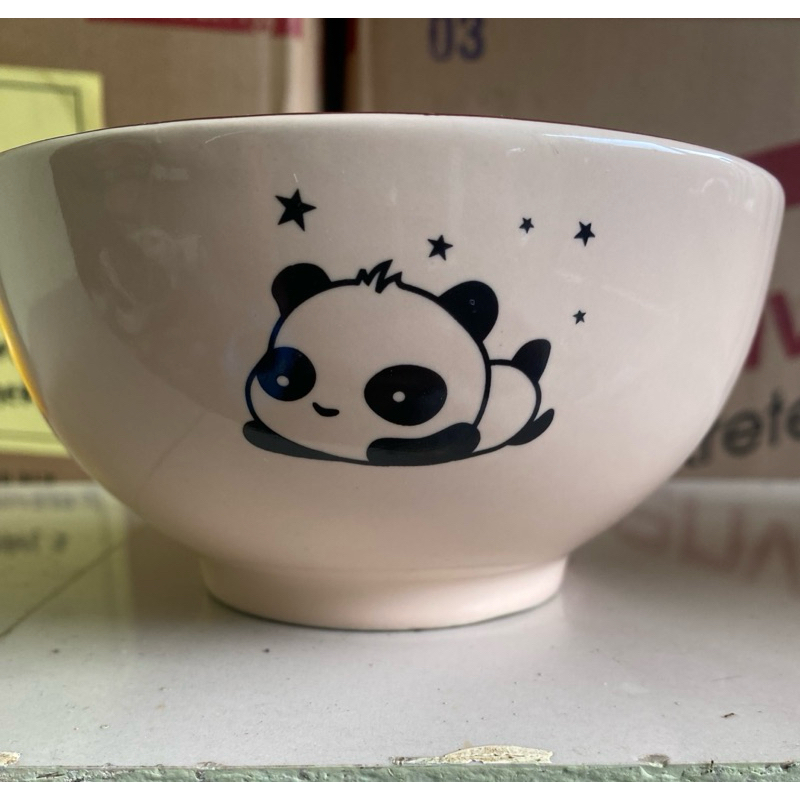 MANGKOK PANDA | MANGKOK LUCU | MANGKOK UNIK | MANGKOK ESTETIK | MANGKOK TEBAL