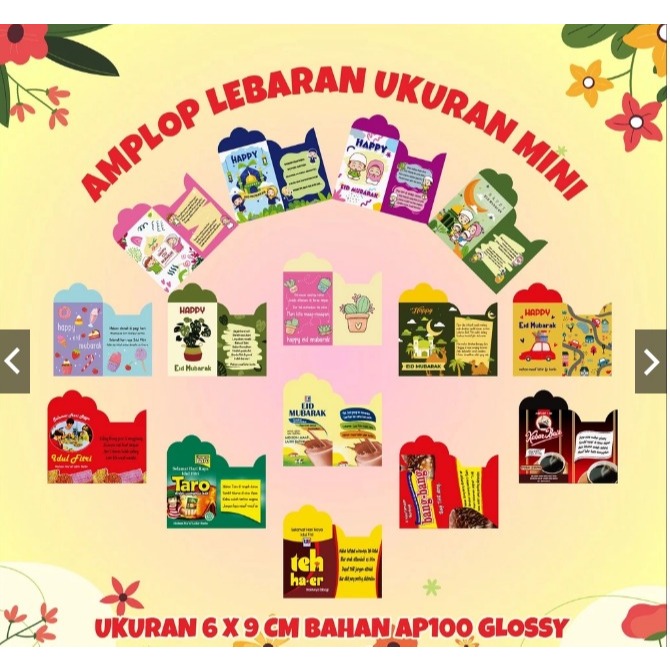 

AMPLOP ANGPAU LEBARAN MINI ISI 10