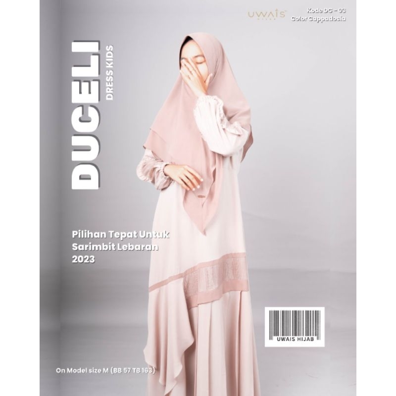 Uwais Duceli Dress Bahan brokat Lace Miranda dqn Baby Doll Premium Griya Mey
