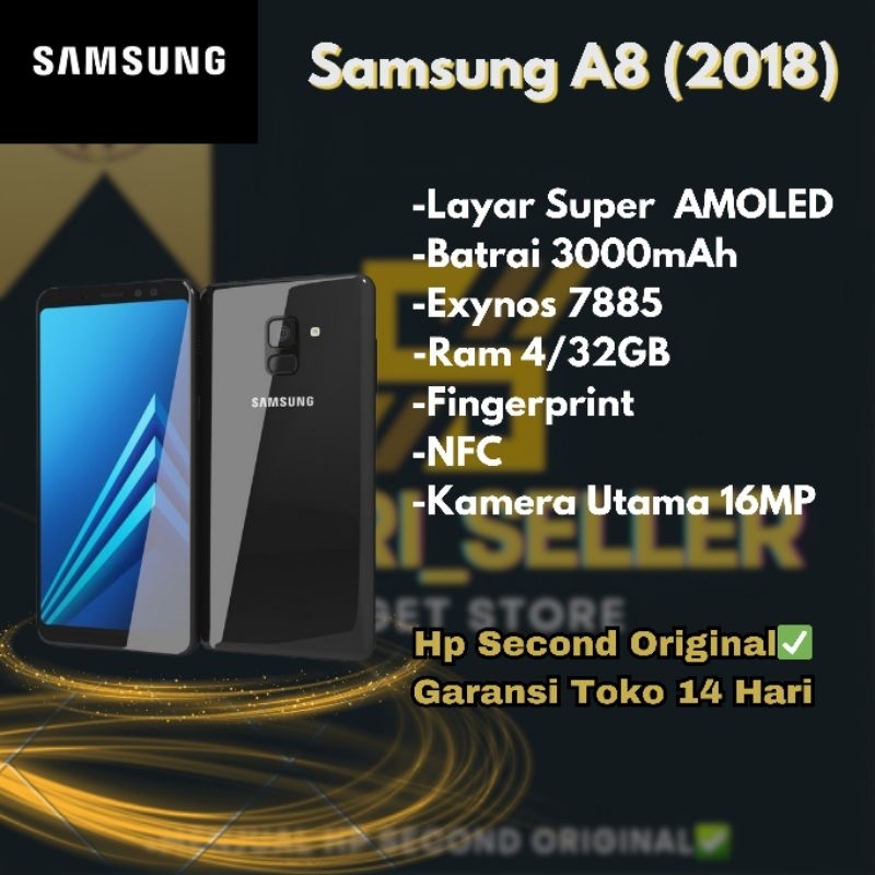 Samsung A8 (2018) Second Ori Sein