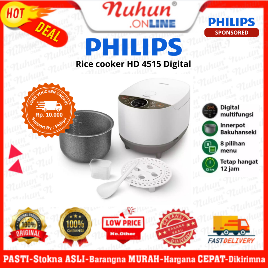 Philips Ricecooker Digital HD 4515