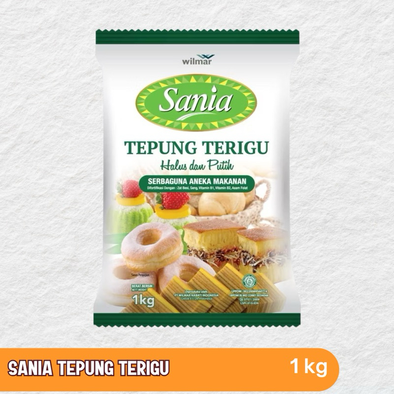 

Tepung terigu sania berat 1kg