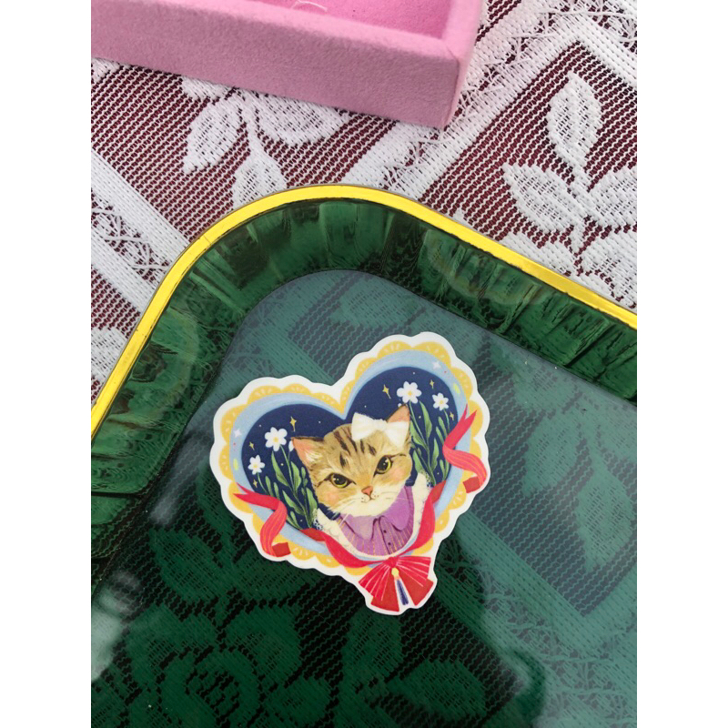 

Cute Coquette Cat Sticker