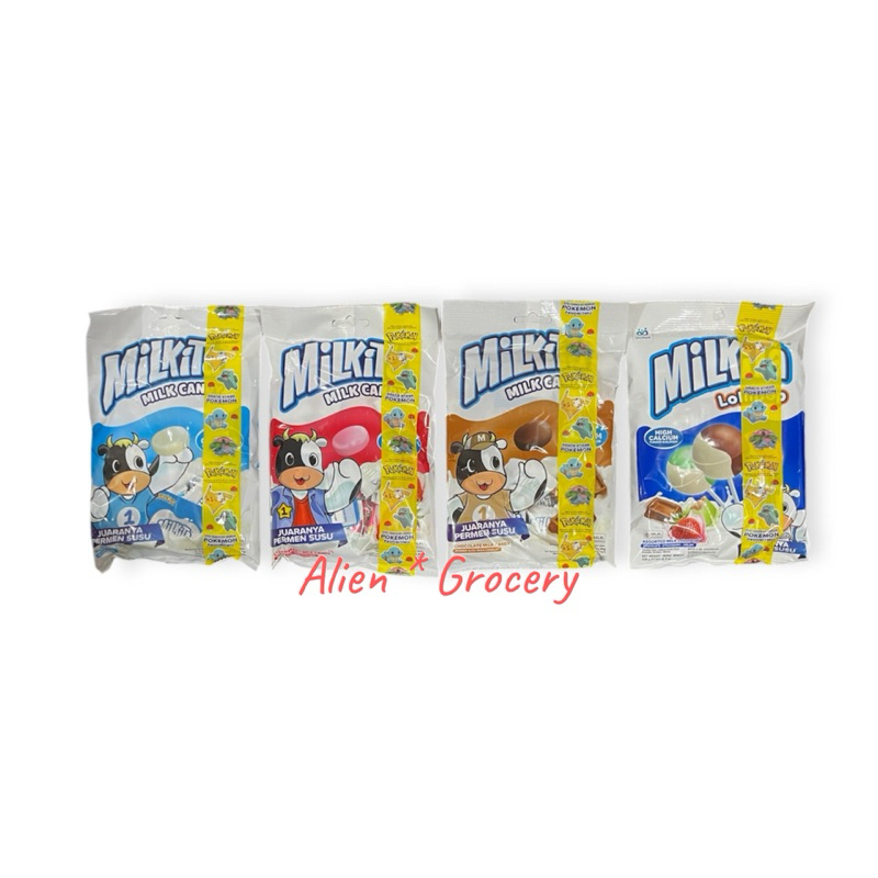 

MILKITA Permen Candy Lollipop Lolipop Chocolate Coklat Strawberry Milk Assorted Bag