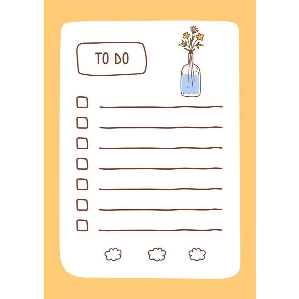 

50 Lembar Custom Memopad / Memo Paper / Note Pad / Note Paper Lucu, Aesthetic, Korean Style