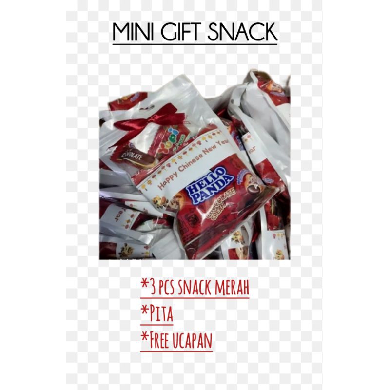 

Mini Gift Snack / Mini Hampers Snack / Kado Ulang Tahun(MERAH)