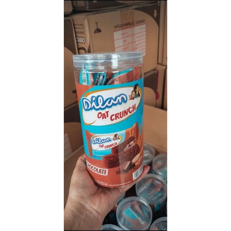 

Dilan Oat Crunch Chocolate Cokelat