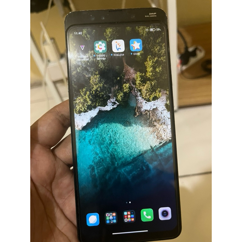 Xiaomi mi mix 3 6/128 fulset hitam