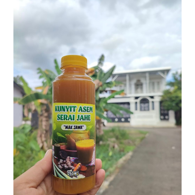 

Kunyit Asem Serai jahe "Mak Jawa" 250ML