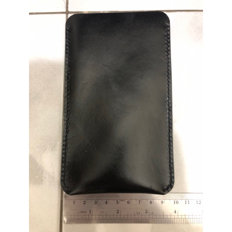 Sarung Hp Kulit Sintetis Hitam