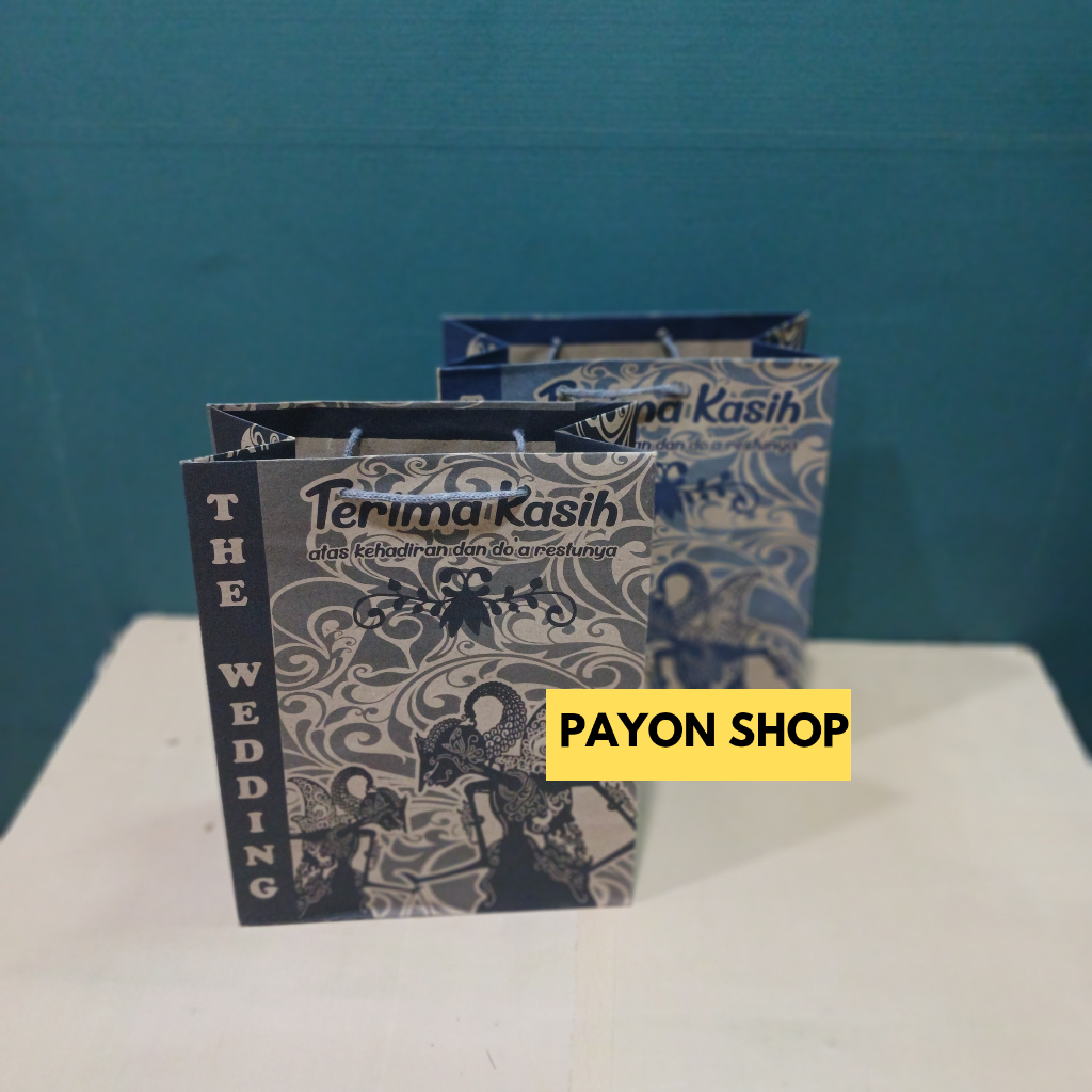 

Paper Bag Batik Terima Kasih