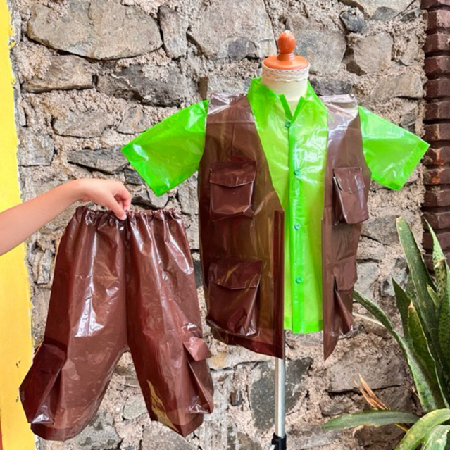 Kostum PlastikAnak laki Laki/Baju Daur Ulang Anak