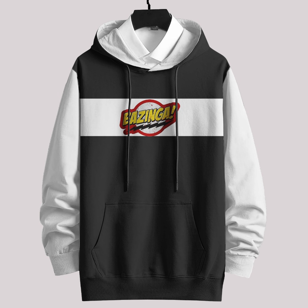 Hoodie Bigsize Pria wanita Jamper Cowok Cewek Keren Warna Kombinasi