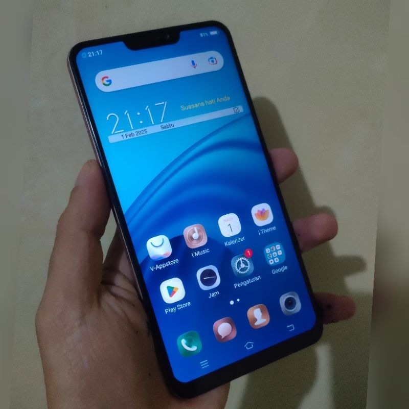 Hp VIVO V9 RAM 4GB/64GB warna gold Bekas