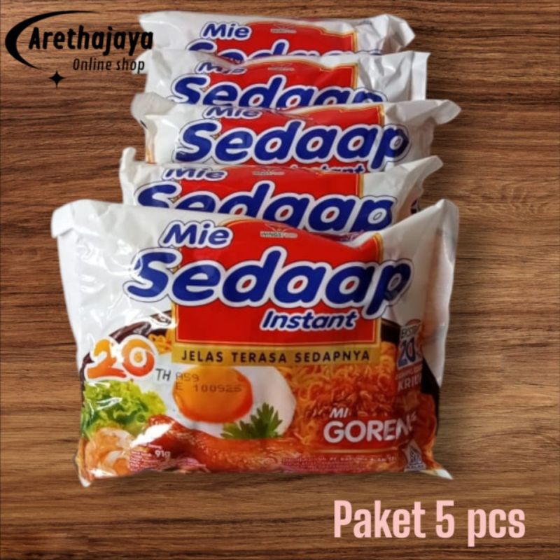 

Mie Sedaap goreng/Mie Sedaap Instant Paket 5 pcs