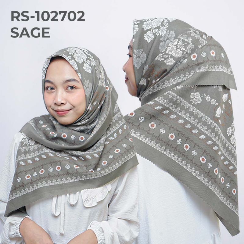 RS-102702 SAGE Hijab Bunga