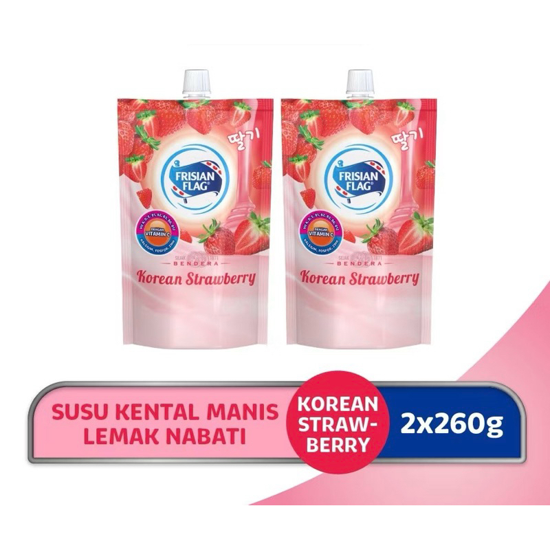 

FRISIAN FLAG KOREAN STRAWBERRY 2x260gr