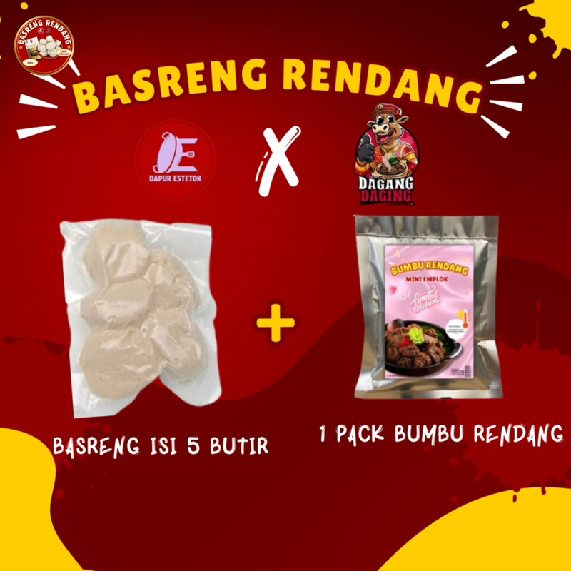 

BASRENG RENDANG || DAPUR ESTETOK X DAGANG DAGING REAL