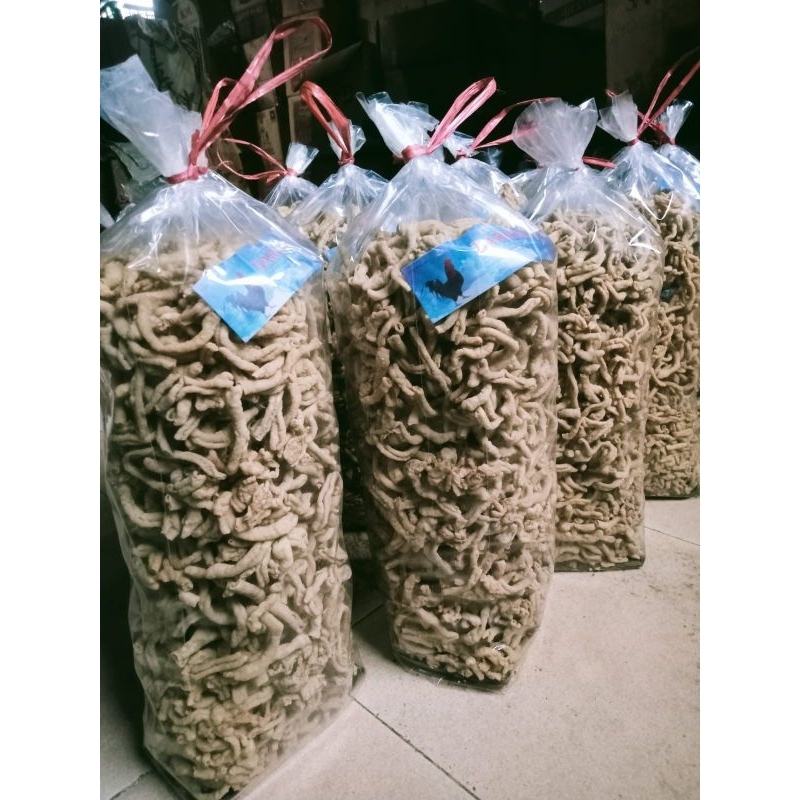 

Kripik Usus, Keripik renyah dan gurih