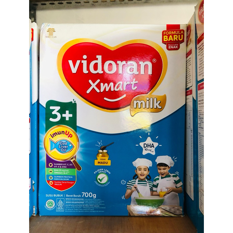 SUSU VIDORAN XMART 3+ MADU 725 gram