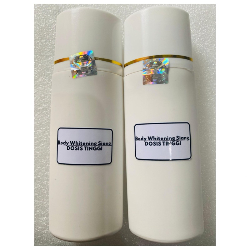 [ORIGINAL] BODY WHITENING SIANG DOSIS TINGGI (Dosting) Pemutih AMPUH BPOM. HB EXTRA WHITENING SUPER