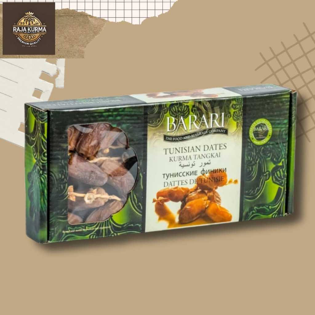 

Kurma Barari Tunisia Tangkai 500Gr - 2Pcs