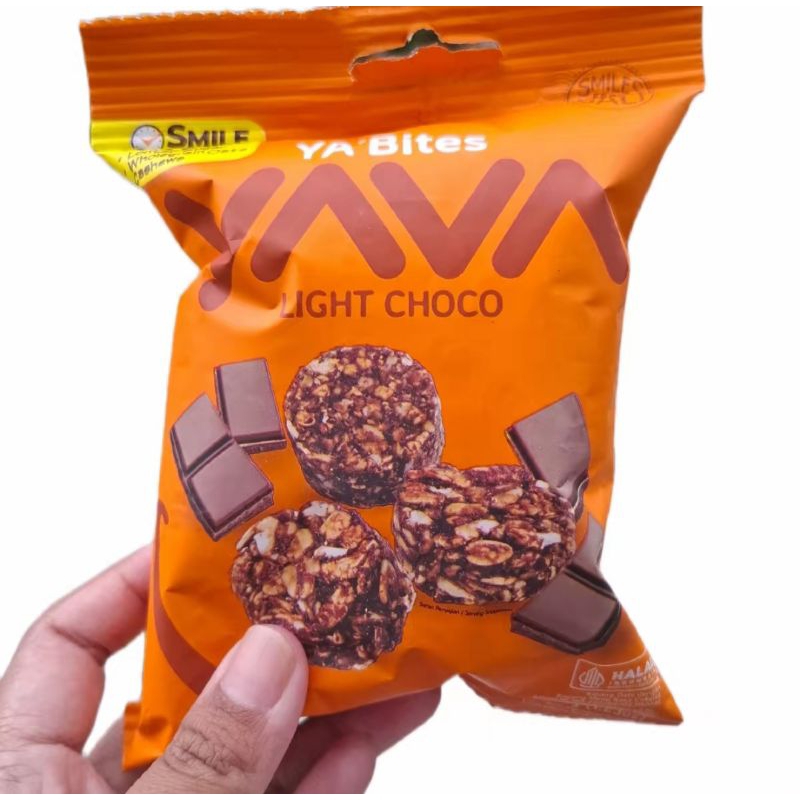 

YA BITES YAVA LIGHT CHOCO NETTO 35 GR