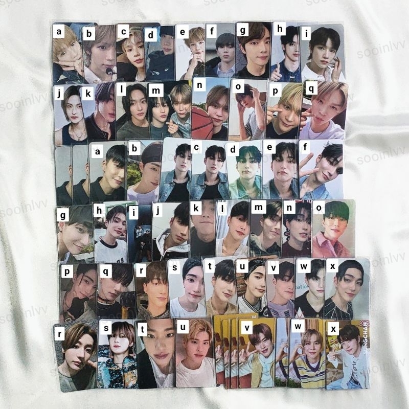 [part 2] WTS RIIZE Official Photocard PC Shotaro Eunseok Sungchan Wonbin Seunghan Sohee Anton acryli