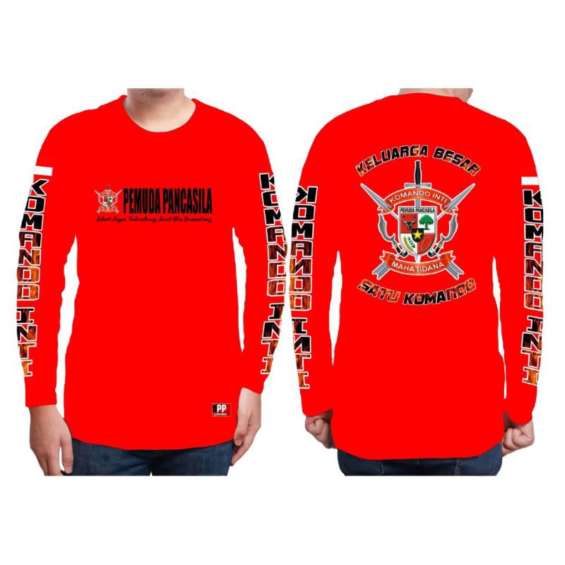 KAOS PEMUDA PANCASILA KELUARGA BESAR KOMANDO INTI SATU KOMANDO LENGAN PENDEK // KAOS PEMUDA PANCASIL
