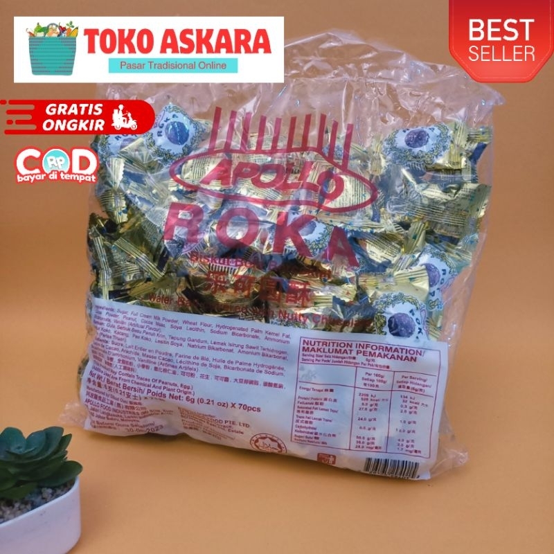 

Roka Kacang Original Malaysia Isi 70pcs/35pcs