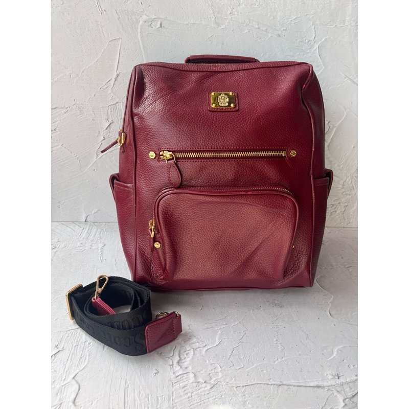 St. Scott London Backpack Merah