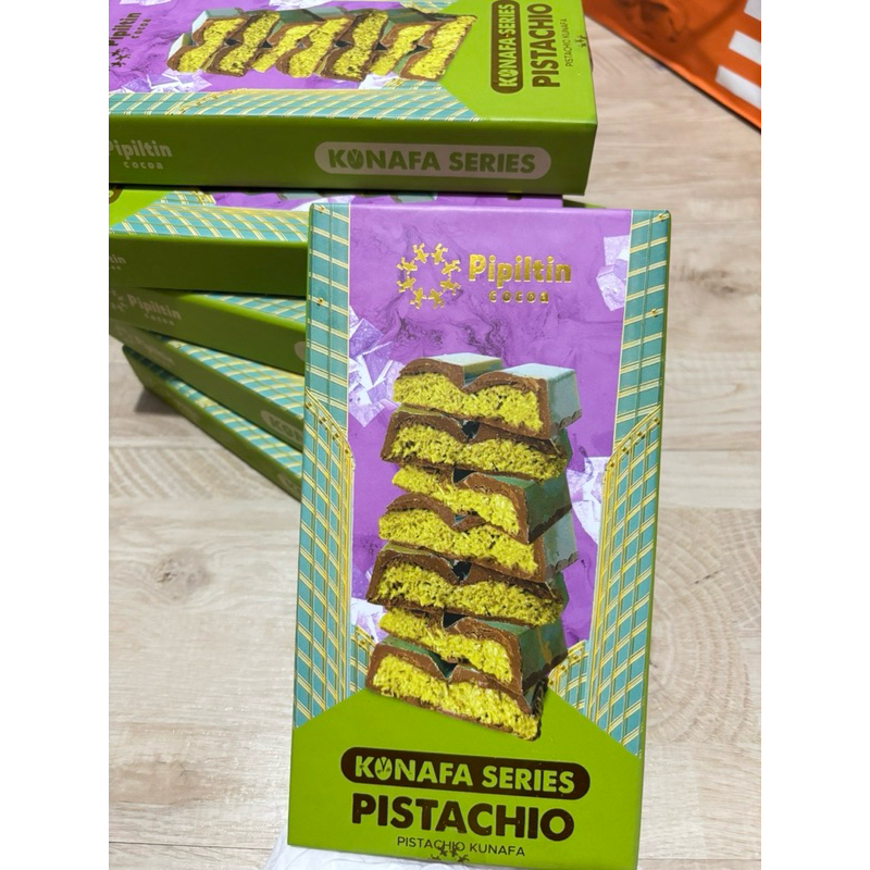 

BEST SELLER COKLAT DUBAI CHOCOLATE PIPILITIN COCOA KUNAFA PISTACHIO