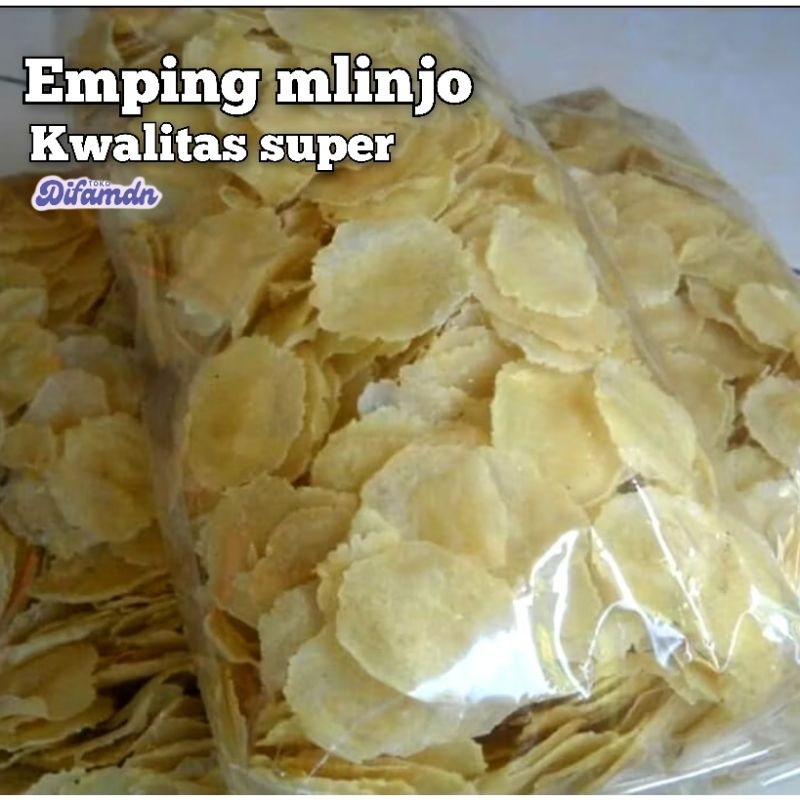 

Emping Mlinjo Mentah 1kg kualitas super (ukuran sedang)