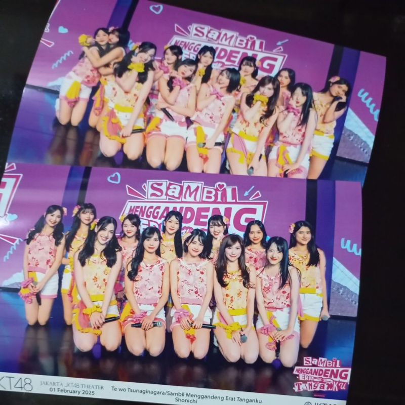 OFFICIAL JKT48 SHONICHI SAMBIL MENGGANDENG ERAT TANGANKU TWT TEWO TSUNAGINAGARA PHOTOGROUP