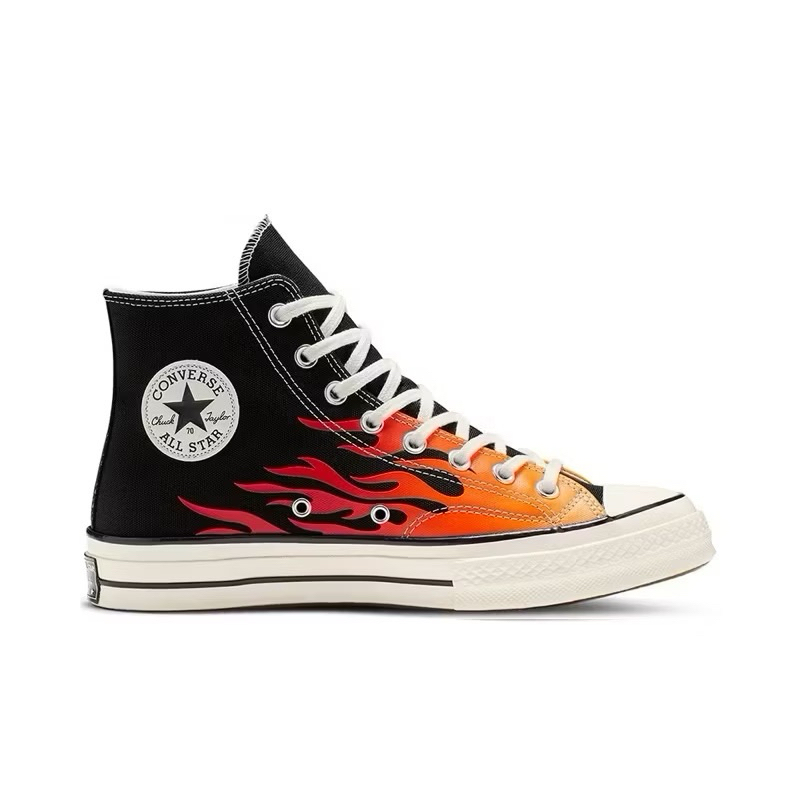 Sepatu Converse Chuck Taylor All Star 70s Hi Archive Print Flame