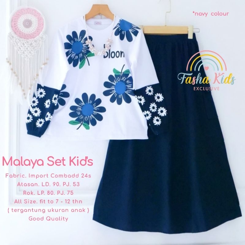 MALAYA SET KIDS • By Fasha Kids