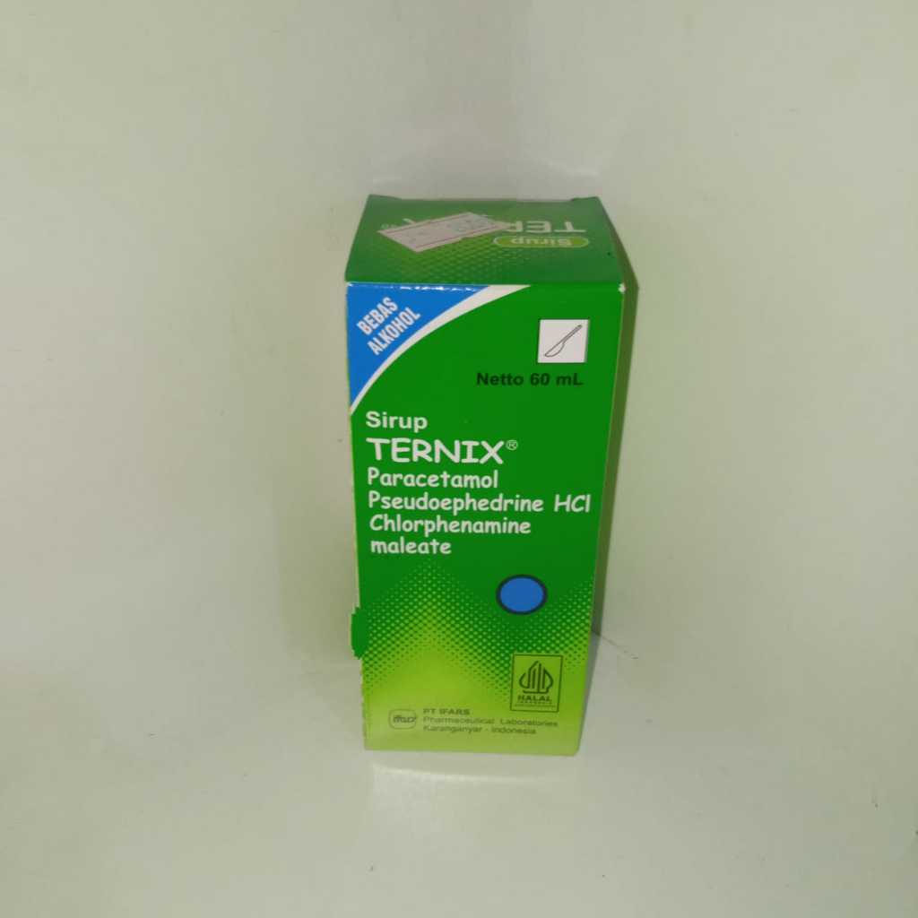 Ternix Sirup Obat Flu Demam Anak