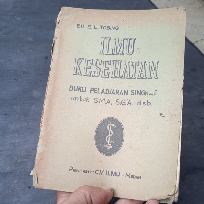 buku Ilmu Kesehatan untuk SMA SGA dsb buku Edjaan lama tahun 1957