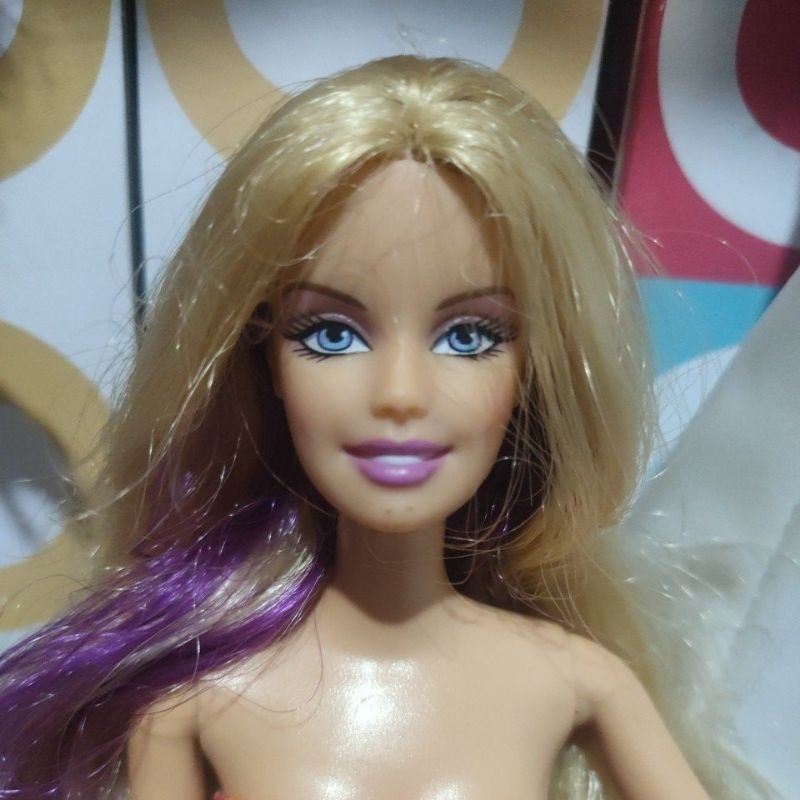 Kepala Barbie Fairytopia Magical Mermaid Bekas