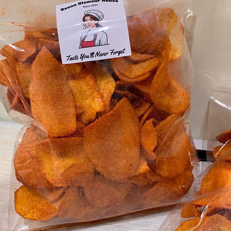 

Keripik Singkong Keju Pedas & Barbeque Pedas | Cassava Spicy Chips