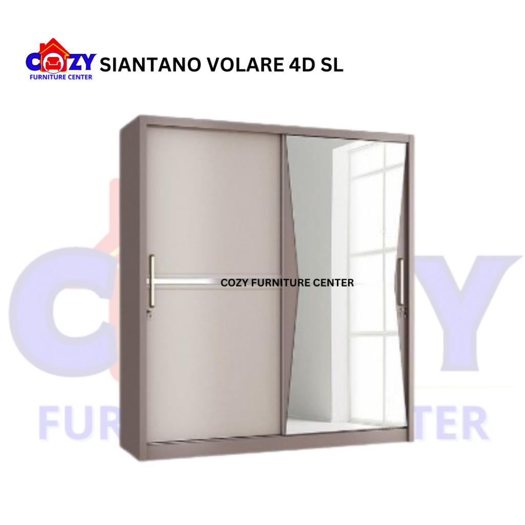 Lemari Pakaian - Wardrobe Lp Volare 4D SL - Siantano