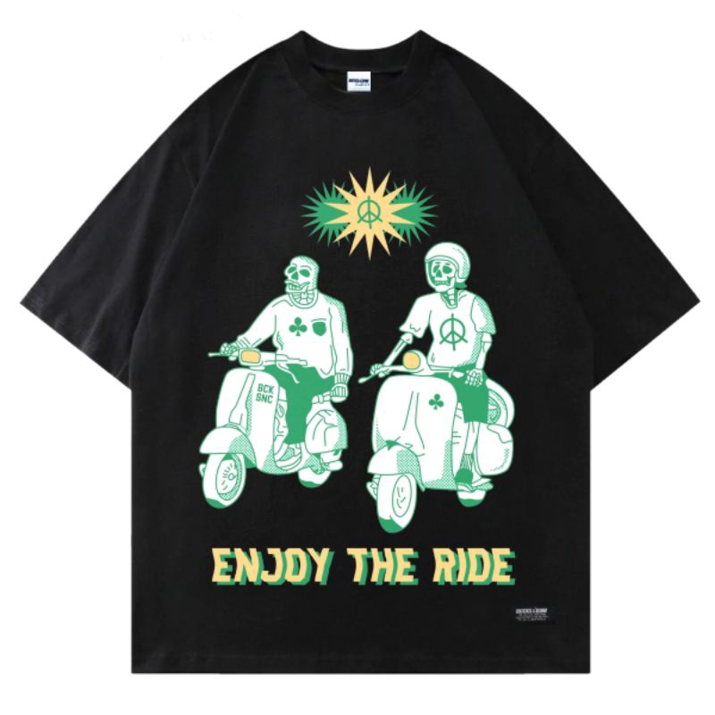 T-SHIRT BUCKSANDCOW OVERSIZE - VESPA TNGR