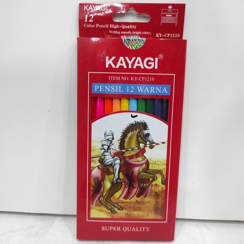 

Kayagi Pensil Warna 12 warna