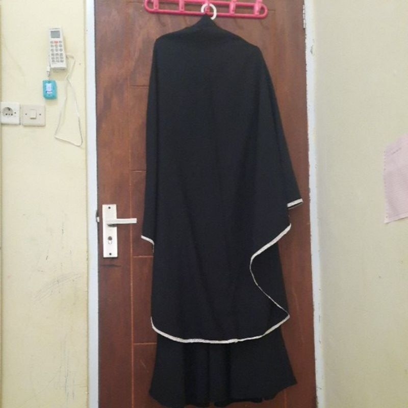 preloved gamis hitam