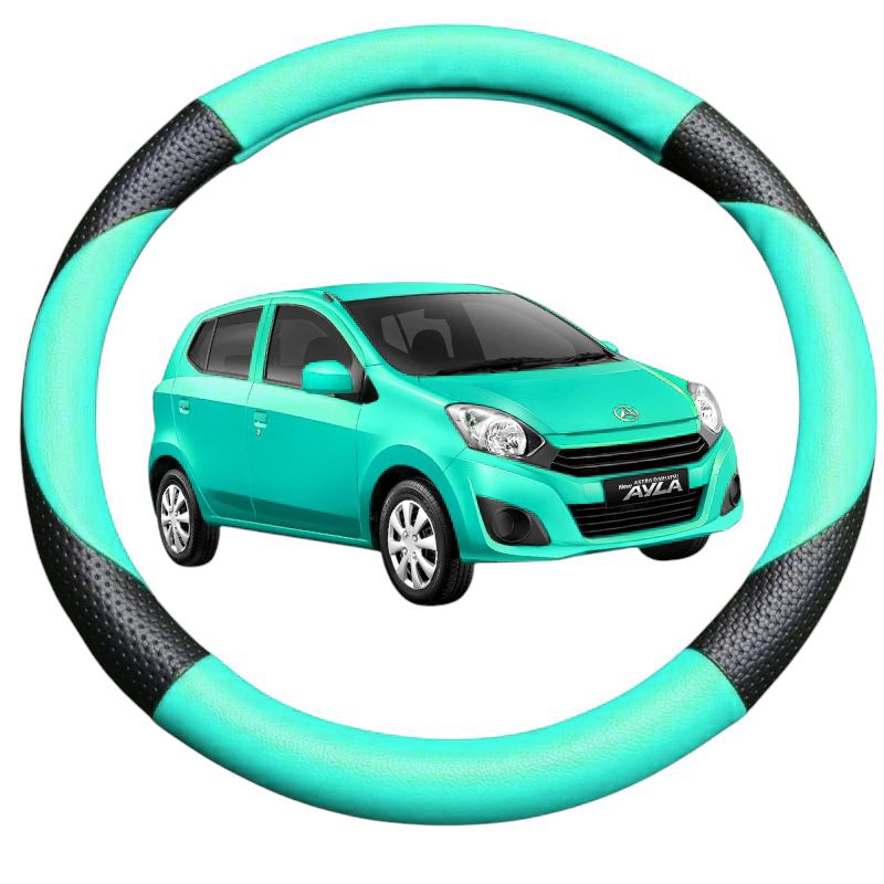 bungkus stir  atau sarung stir mobil ukuran M diameter 37/38cm avanza xenia innova ayla Calya agya e
