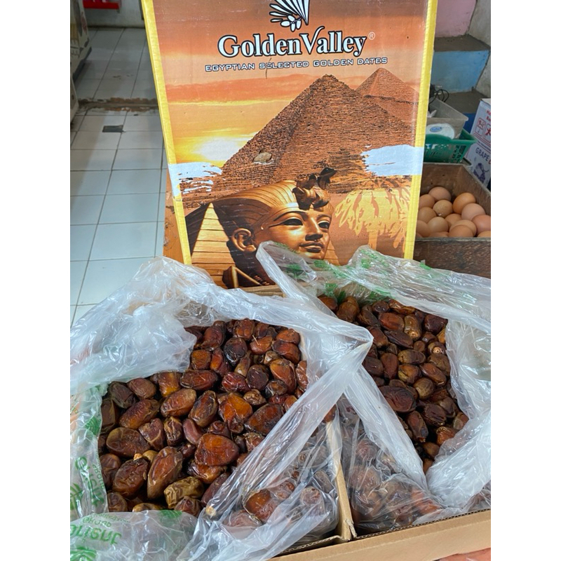 

KURMA MESIR BASAH GOLDEN VALLEY DUS 10kg MURMER