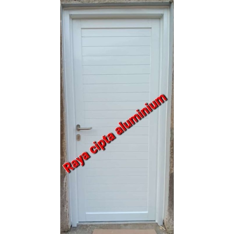 Pintu  panel aluminium